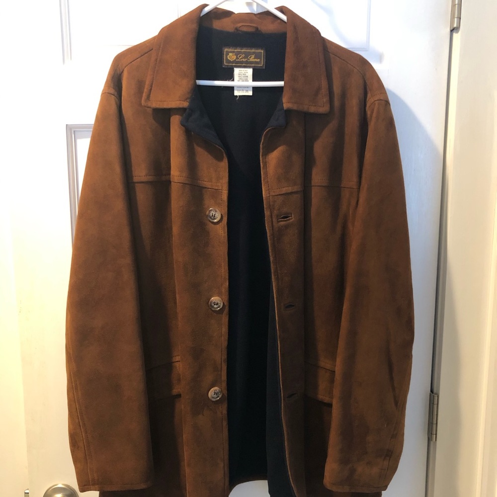 Loro Piana suede men’s jacket